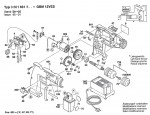 Bosch 0 601 931 542 GBM 12 VES Batt-Oper Drill 12 V / GB Spare Parts GBM12VES